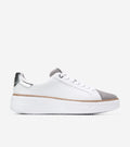 W33828:WHITE LTR/FROST GRAY SDE/SILVER METALLIC LTR