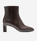 W35187:CH DK CHOCOLATE LTHR/ DK BROWN STACK