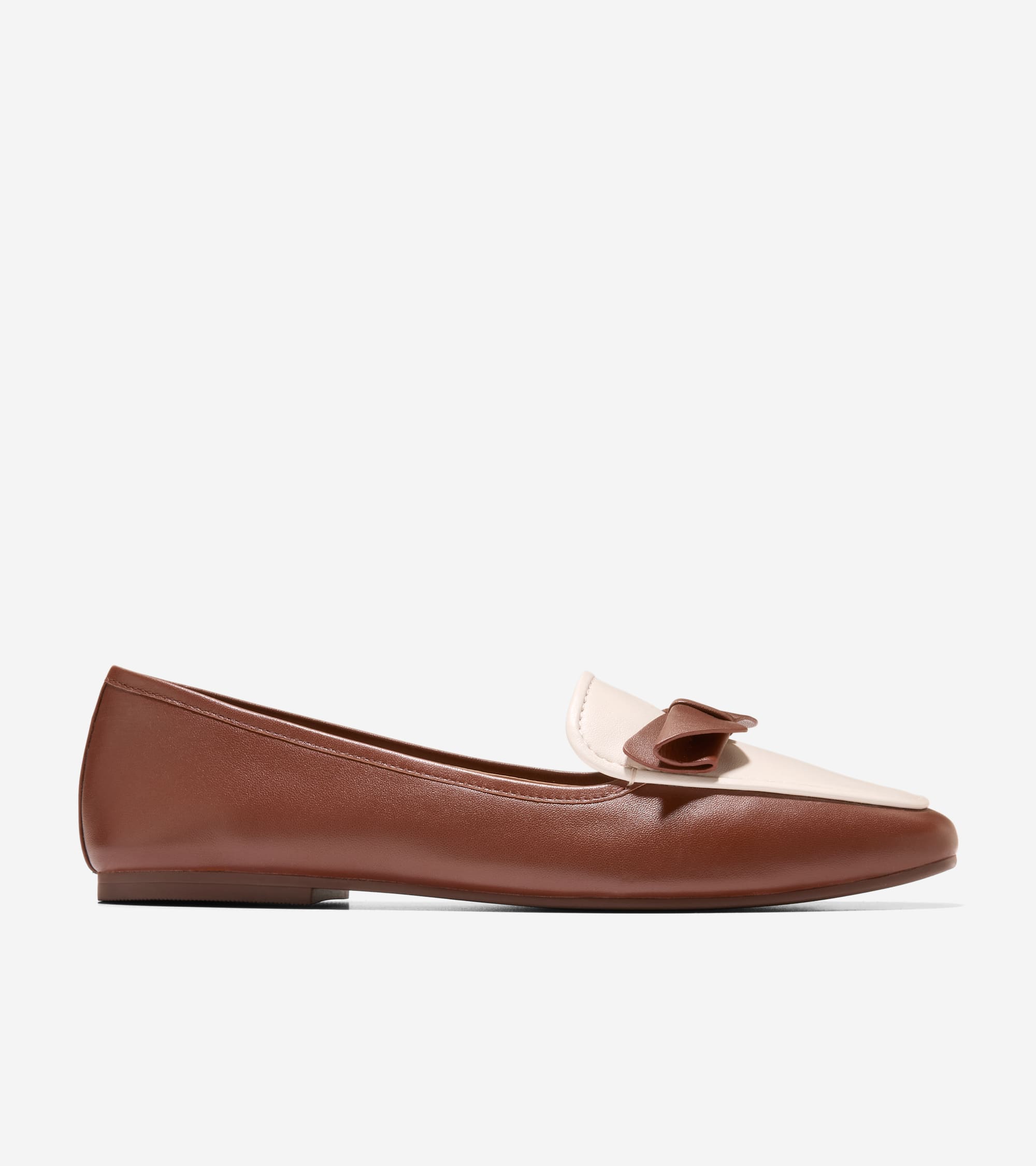 W34283:CH DK CUOIO/IVORY LTR