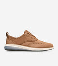 C41644:GOLDEN TOFFEE NUBUCK/ CHINA BLUE/IVORY