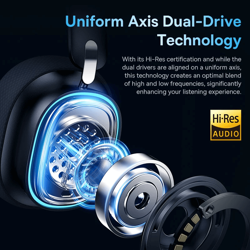 Audifonos Gamer Baseus GH02 Inalambricos RGB