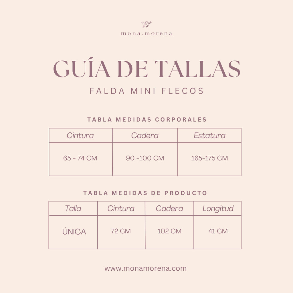 Falda Mini de Flecos - Navy