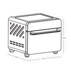Horno freidora de aire DRIJA BRUSCHETTA 25L-B