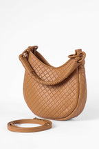 Saddle Shoulder Bag, Honey
