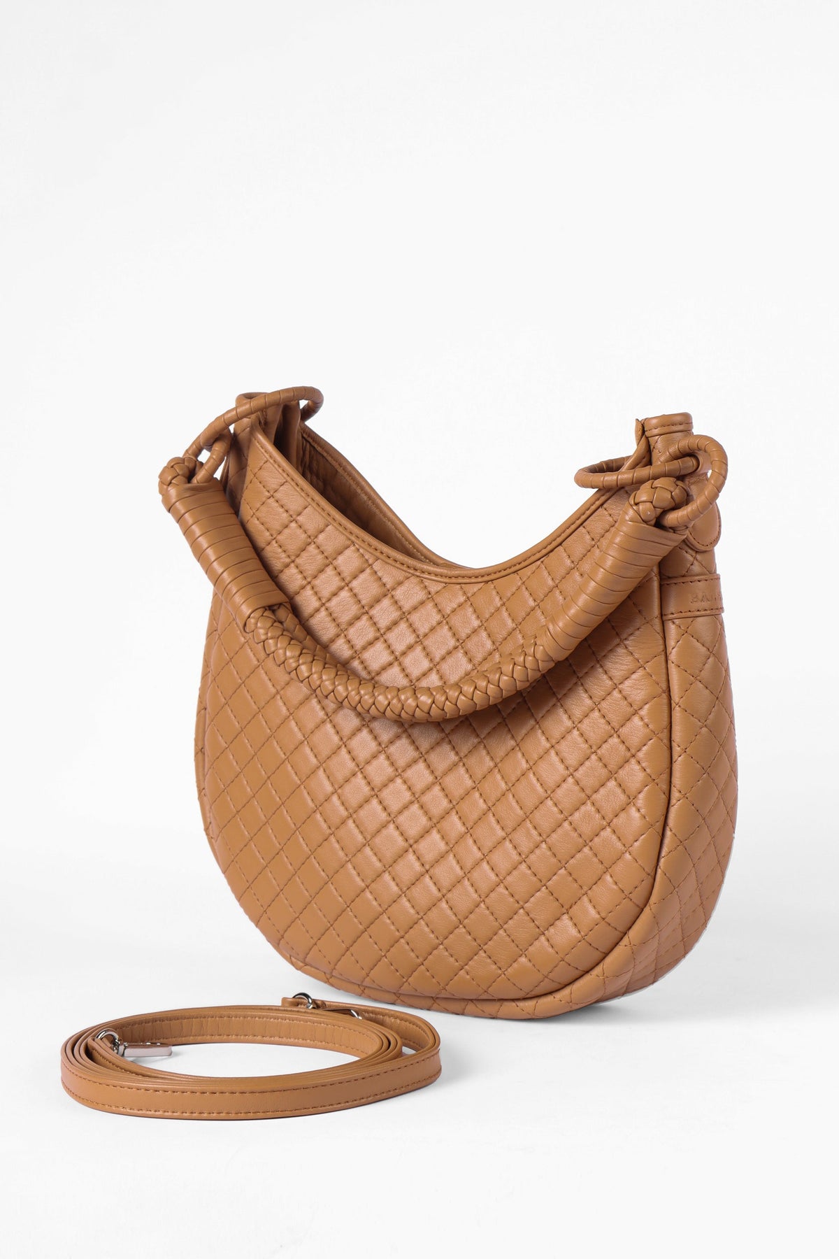 Saddle Shoulder Bag, Honey