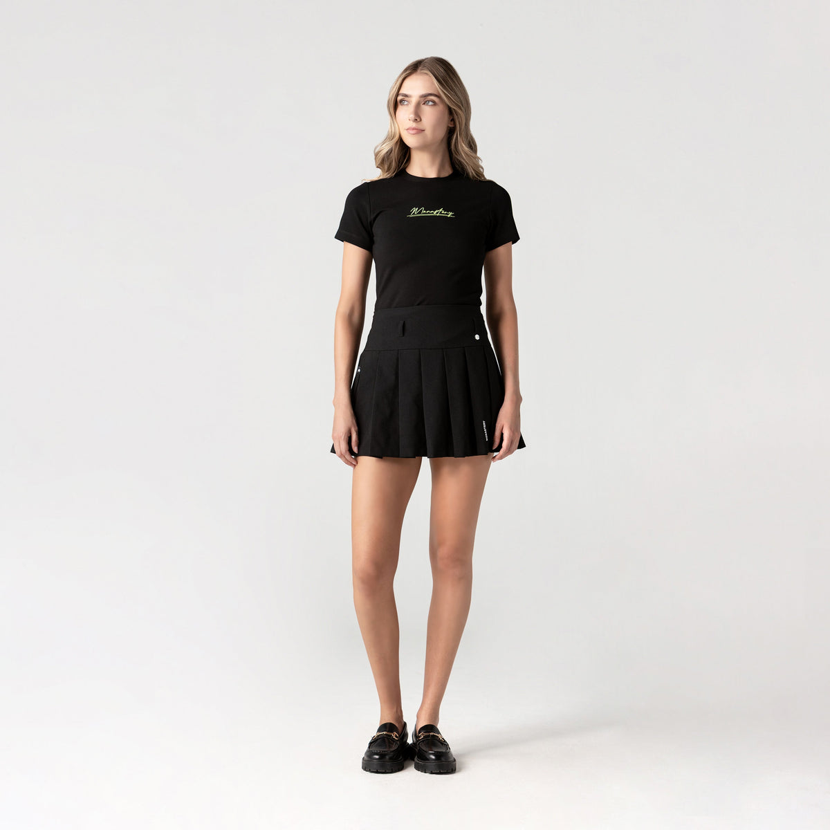T-shirt women, color/material negro, marca Monastery – vista 1