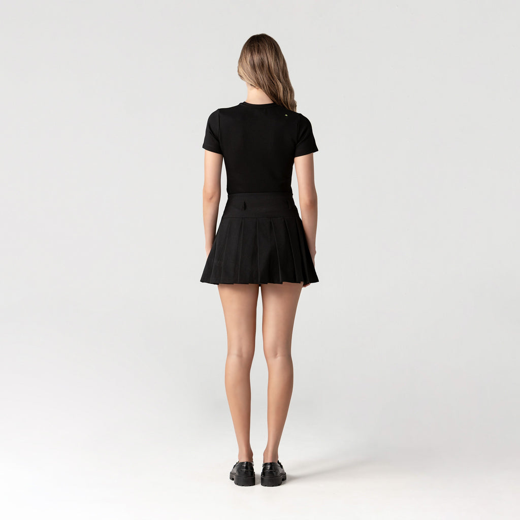 T-shirt women, color/material negro, marca Monastery – vista 4
