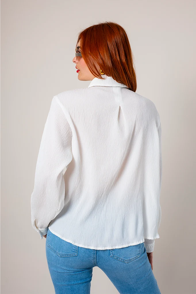 CAMISA PLISADA B-C 8524 - Kliquea