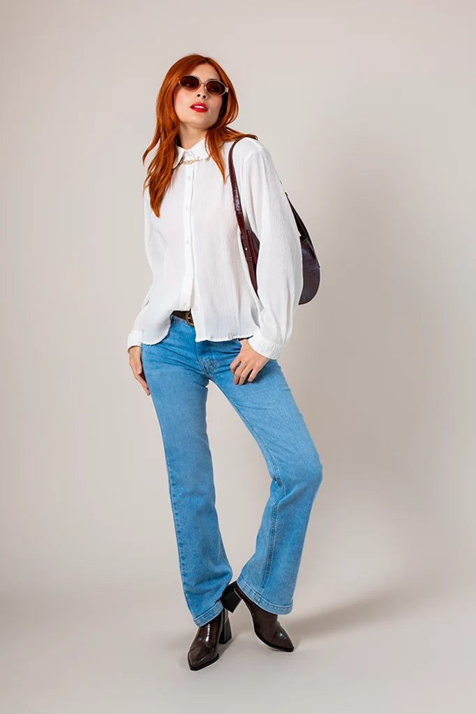 CAMISA PLISADA B-C 8524 - Kliquea
