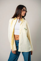 CAMISA POPELINA BORDADA E-M 8543 - Kliquea