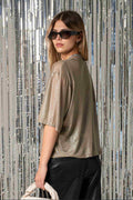 CAMISETA OVERSIZE MESH 7875 - Kliquea