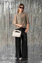 CAMISETA OVERSIZE MESH 7875 - Kliquea