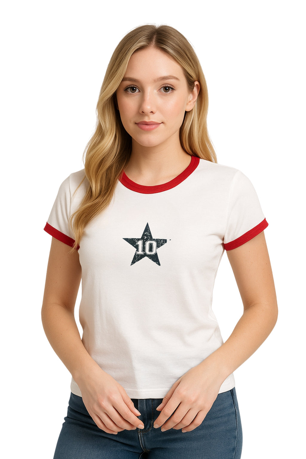 CAMISETA SLIM FIT COMBINADA 7160 - Kliquea