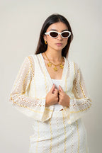 CARDIGAN EFECTO CROCHET B-M 9377 - Kliquea