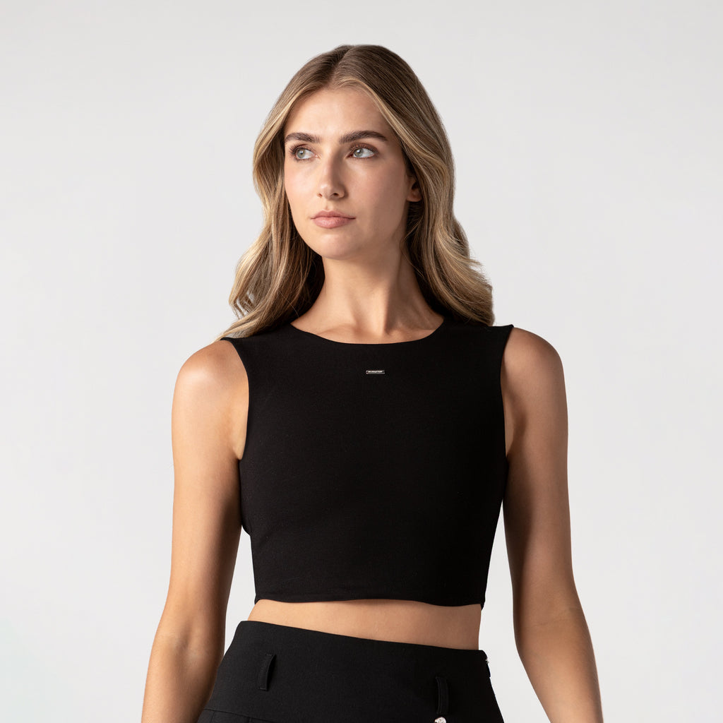 CARIA TOP WOMEN BLACK