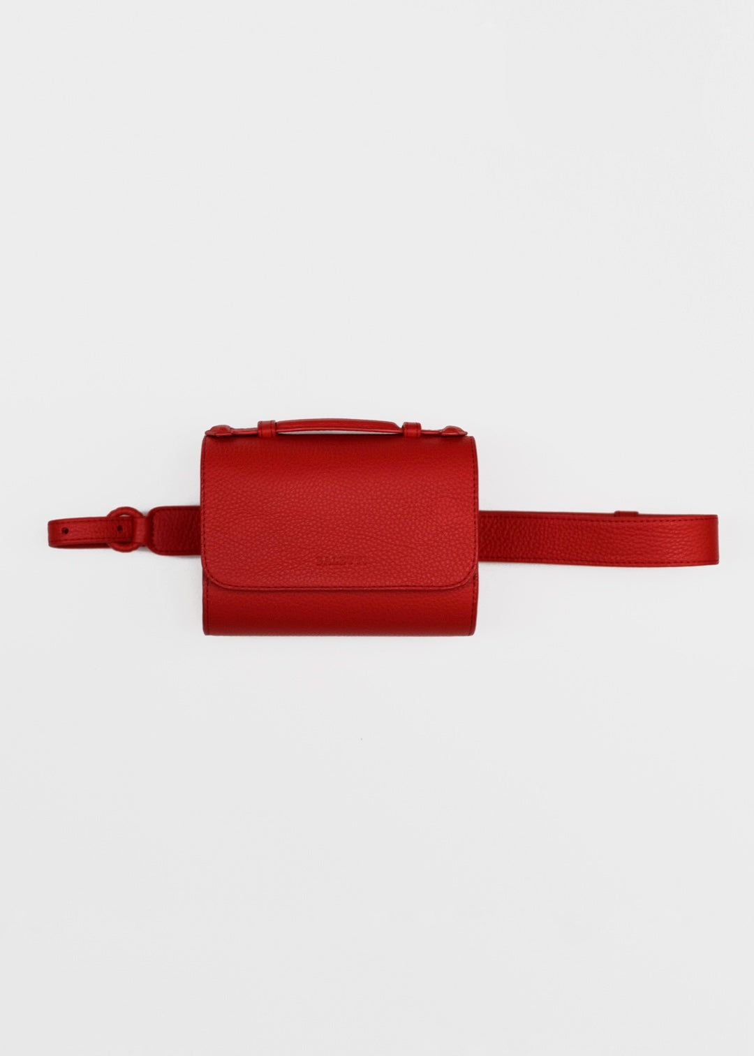 Canvas Belt bag - Bright Red (3 in 1 convertible)