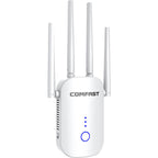 Repetidor WIFI 4 Antenas 2.4G 5G Comfast 1200Mbps