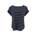 Blusa Cable & Gauge Mangas Cortas Rayas para Damas