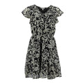 Vestido Charmeuse Mangas Cortas Estampado Corto P/ Damas by Charmeuse