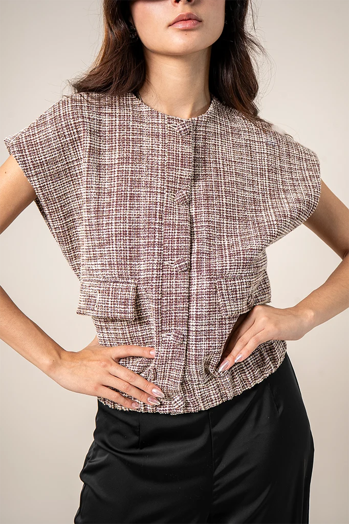 CHALECO OVERSIZE B-F 9221.