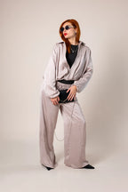 BH CHAQUETA BOMBER FLUIDA SATIN 8417.