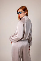 BH CHAQUETA BOMBER FLUIDA SATIN 8417.