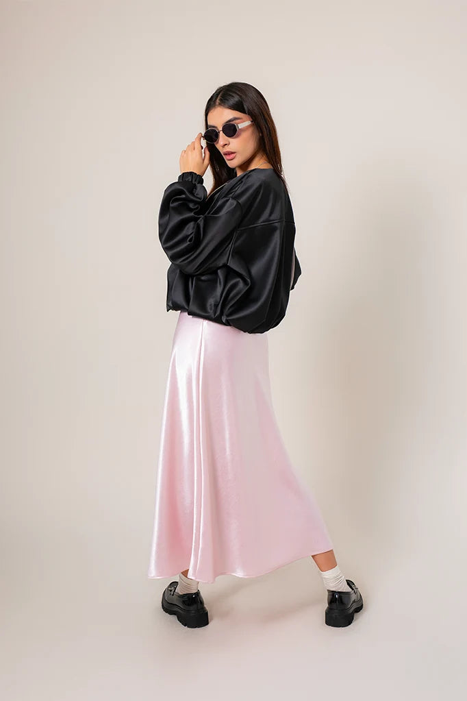 CHAQUETA BOMBER SATIN R-F 8704 - Kliquea