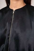 CHAQUETA BOMBER SATIN R-F 8704 - Kliquea