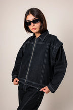 CHAQUETA CONVERTIBLE DENIM R-F 7799 - Kliquea