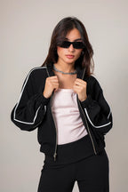 CHAQUETA CUELLO ALTO B-F 8575 - Kliquea
