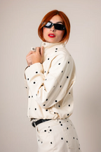 CHAQUETA CUELLO ALTO B-F 9106 - Kliquea