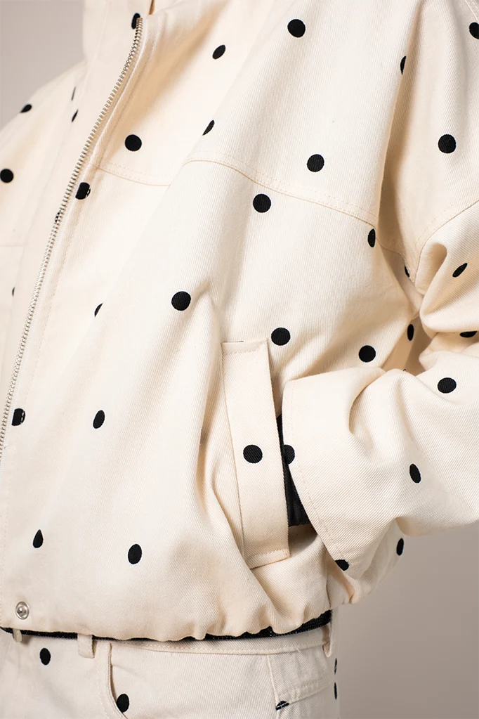 CHAQUETA CUELLO ALTO B-F 9106 - Kliquea