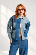 Chaqueta, color/material denim, marca Free Spirit – vista 1