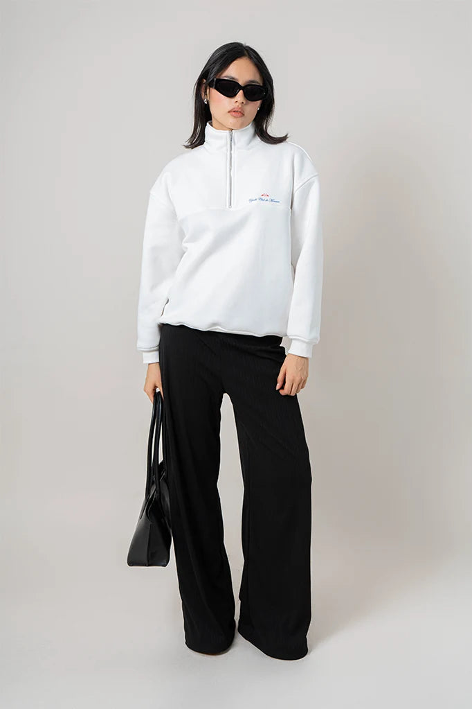 BUZO OVERSIZE CUELLO ALTO B-F 9385.