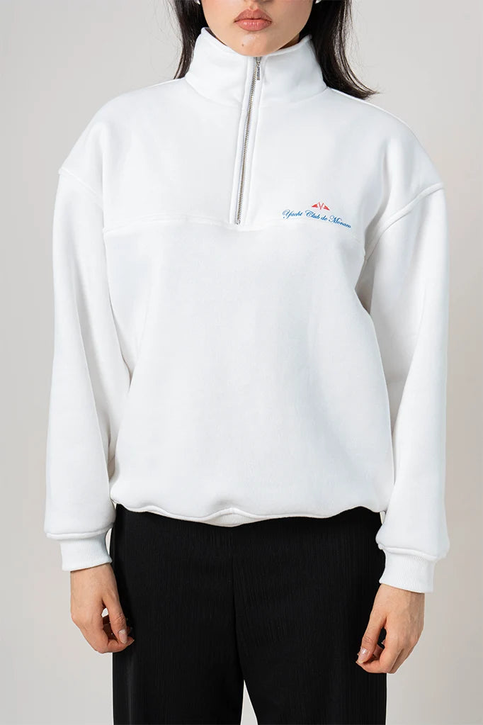 BUZO OVERSIZE CUELLO ALTO B-F 9385.