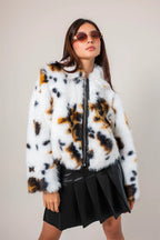CHAQUETA EFECTO PELO G-F 8137.