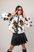 CHAQUETA EFECTO PELO G-F 8137.