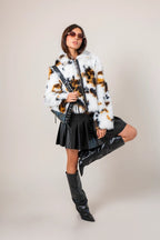 CHAQUETA EFECTO PELO G-F 8137.