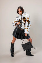 CHAQUETA EFECTO PELO G-F 8137.