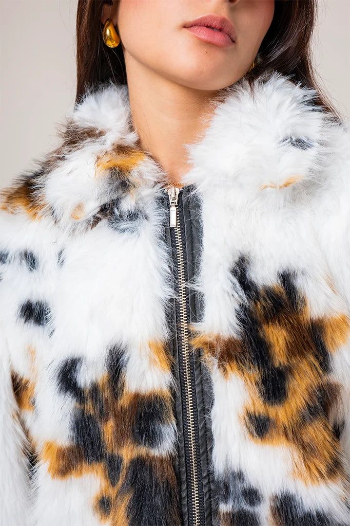CHAQUETA EFECTO PELO G-F 8137.