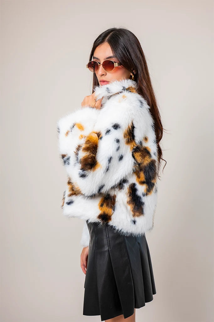 CHAQUETA EFECTO PELO G-F 8137.