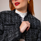 CHAQUETA TWEED E-F 8134.