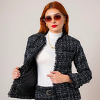 CHAQUETA TWEED E-F 8134.