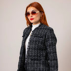 CHAQUETA TWEED E-F 8134.