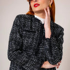 CHAQUETA TWEED E-F 8134.