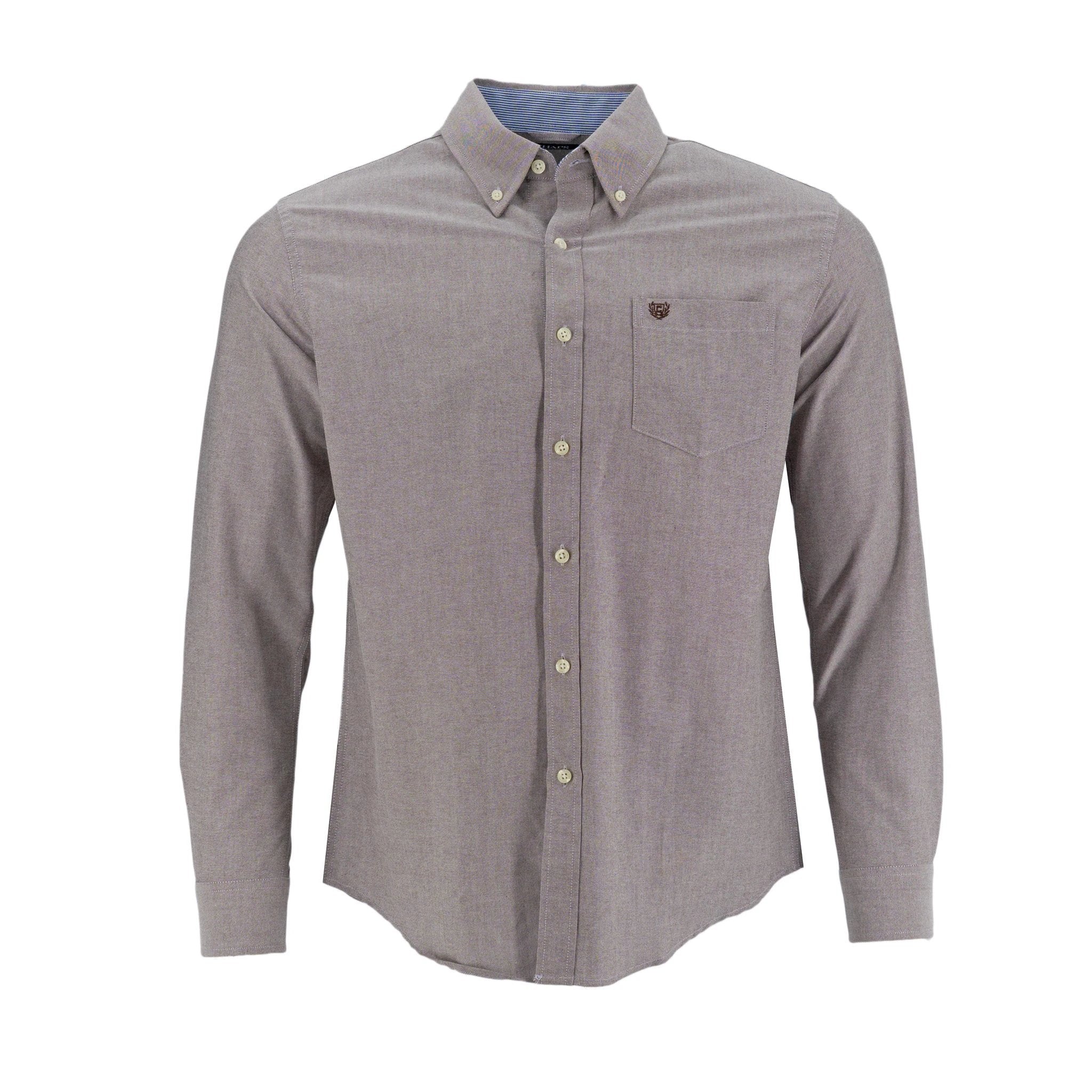Camisa Chaps Mangas Largas Lisa Para Caballeros by Chaps