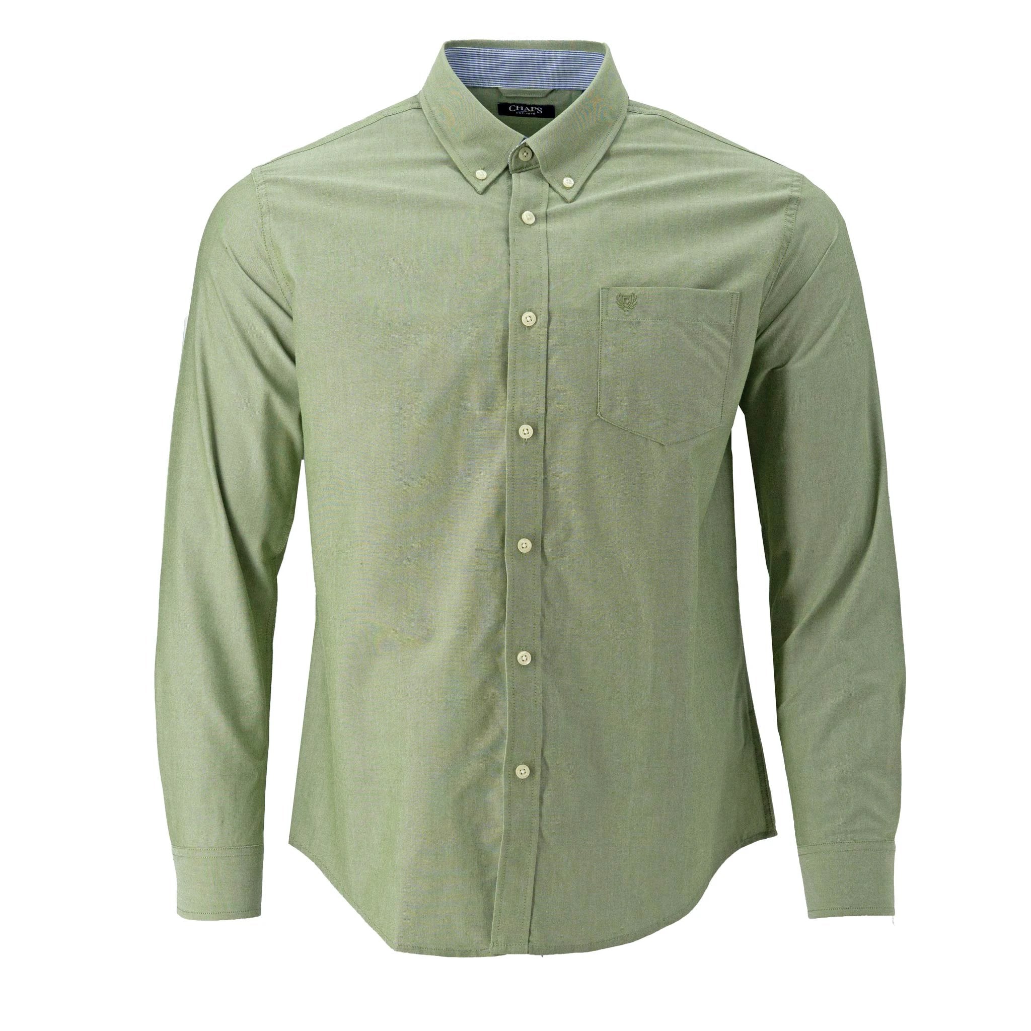 Camisa Chaps Mangas Largas Lisa Para Caballeros by Chaps
