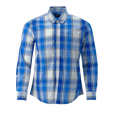 Camisa Chaps Mangas Largas Cuadros Para Caballeros by Chaps