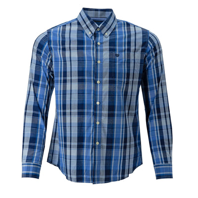 Camisa Chaps Mangas Largas Cuadros P/ Caballeros by Chaps