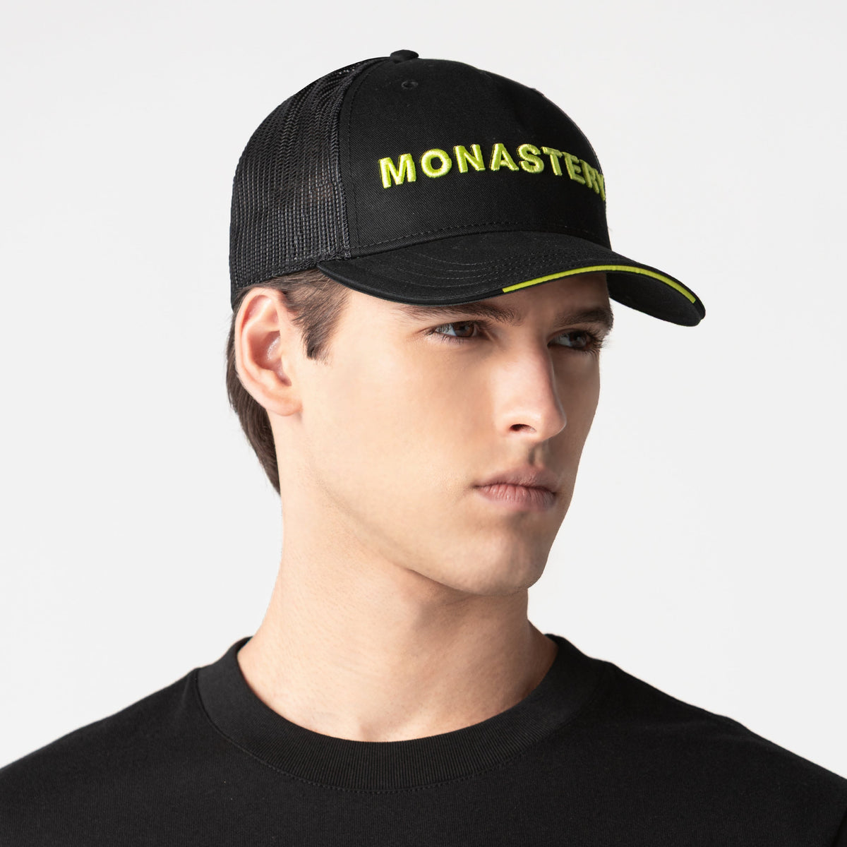 Cap, color/material negro, marca Monastery – vista 5